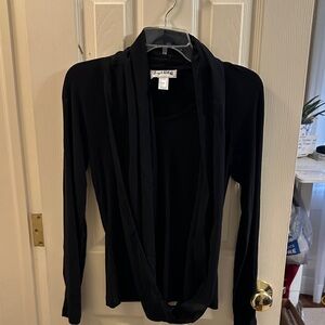 Joseph Ribkoff Black Long Sleeve Tunic